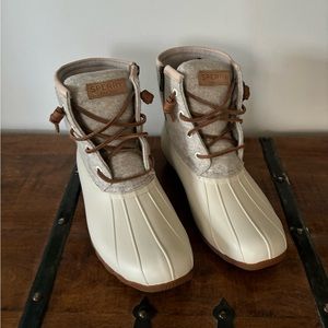 BRAND NEW Sperry Saltwater Wool Embossed Thinsulate Duck Boot